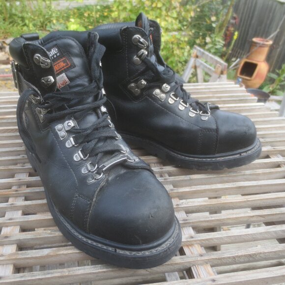 Harley Davidson CSA Approved Steel Toed and Thinsulate Safety Boots Riding Boots - Picture 1 of 14
